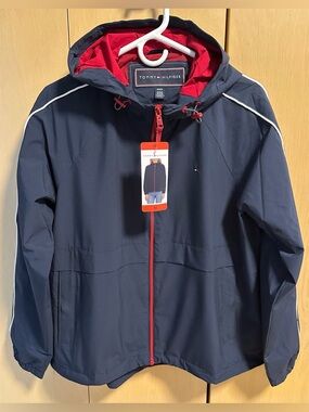 Tommy Hilfiger Fully-Lined Chino/Casual/Windbreaker Full-Zip Jacket - NWT